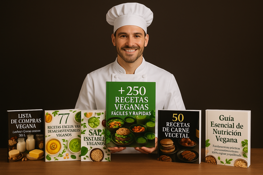 + de 250 RECETAS VEGANAS FACILES Y RAPIDAS.